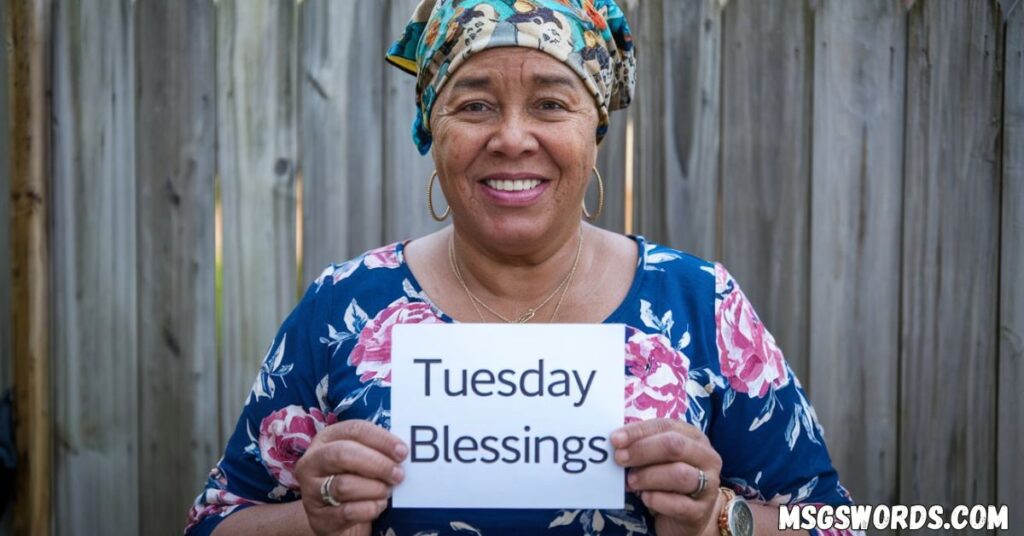 African American Tuesday Blessings