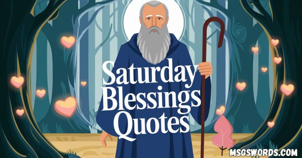 Mesmerizing Saturday Blessings Quotes