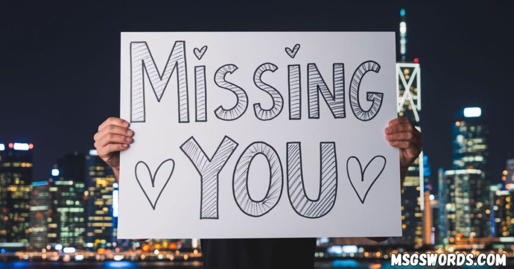 Missing You Messages for Her