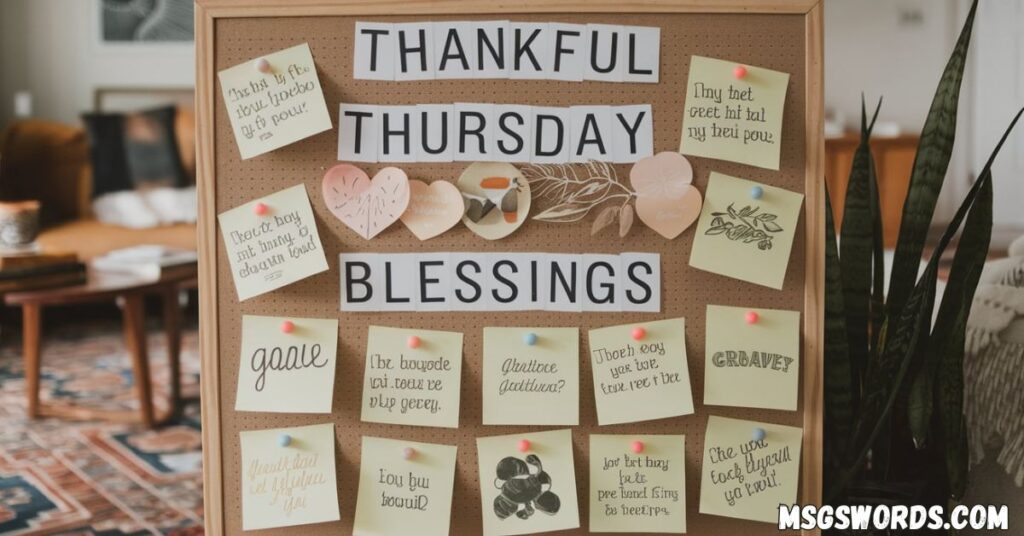 Thankful Thursday Blessings 