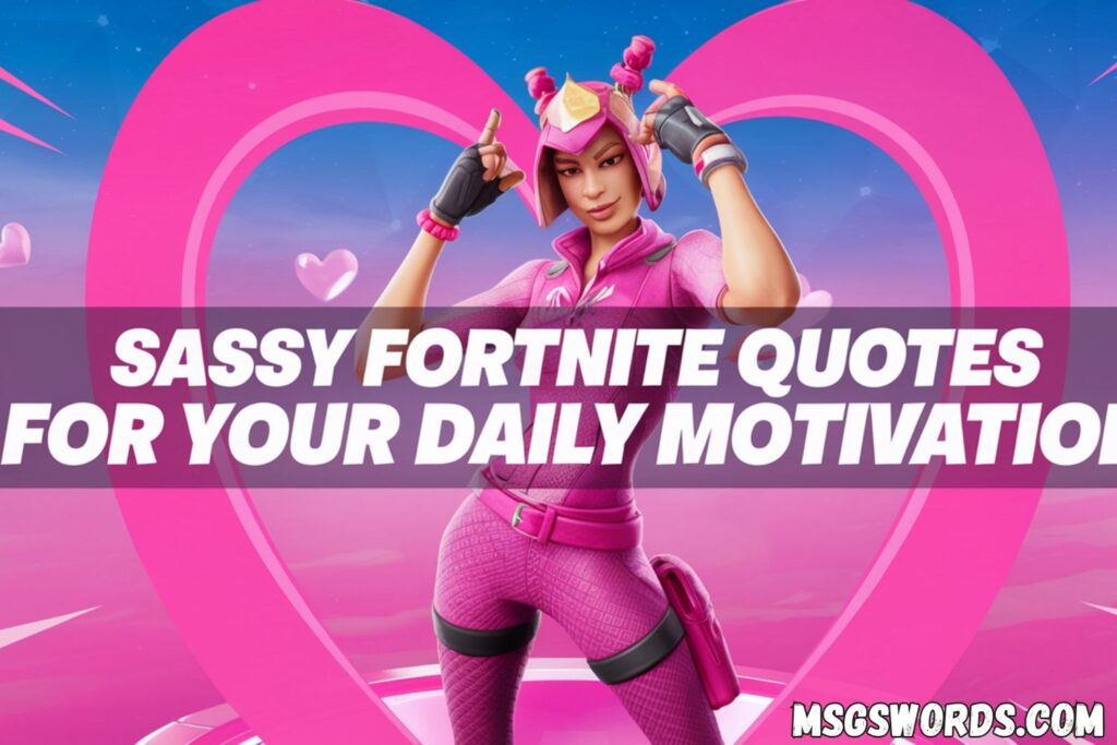 Sassy Fortnite Quotes For Your Daily Motivation