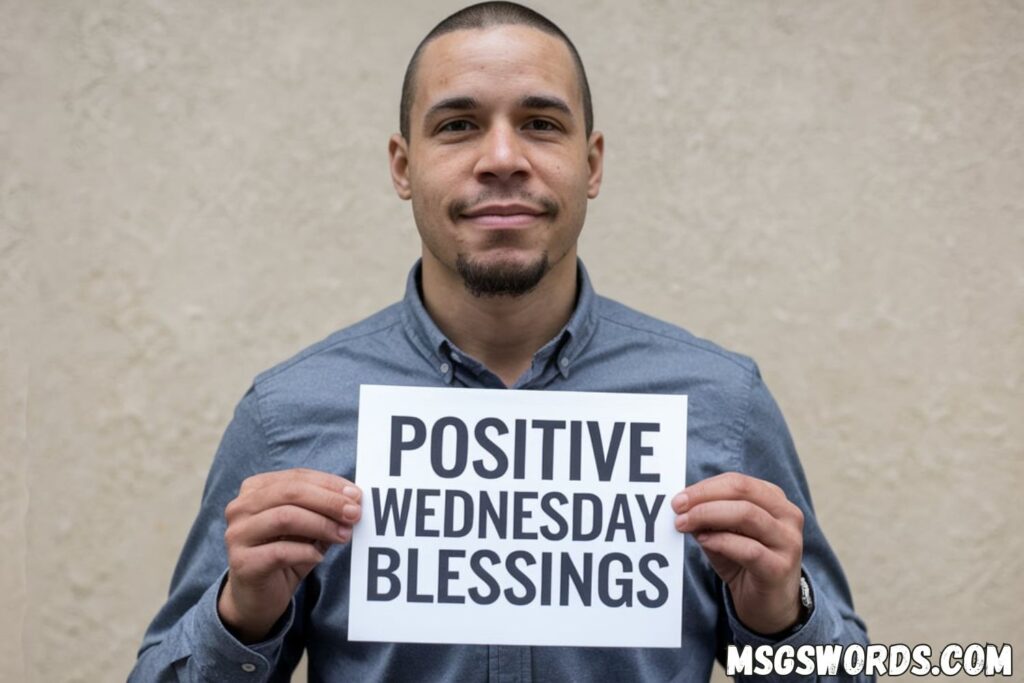 African American Positive Wednesday Blessings