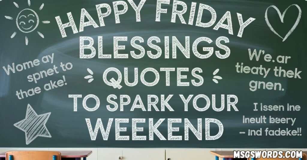 Happy Friday Blessings Quotes To Spark Your Weekend